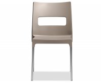 "Maxi Diva" Aluminium Polypropilene Chair Scab Design