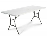 Lifetime 80471 Fold-In-Half Table 184x72 cm