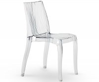 "Aura" Trasparent Polycarbonate Chair